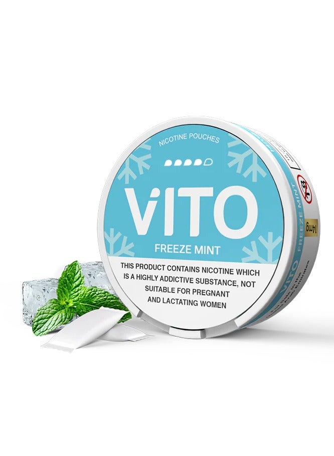VITO freeze mint 14mg nicotine pouches - Image 2